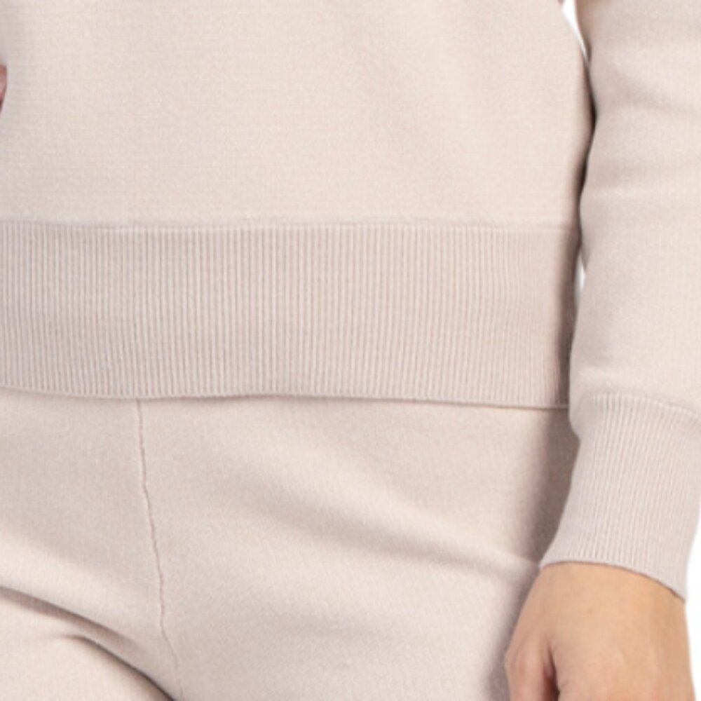 RACHEL ZOE 2pc Long Dolman Sleeve Pull Over Sweater And Pants Set - Picture 4 of 4